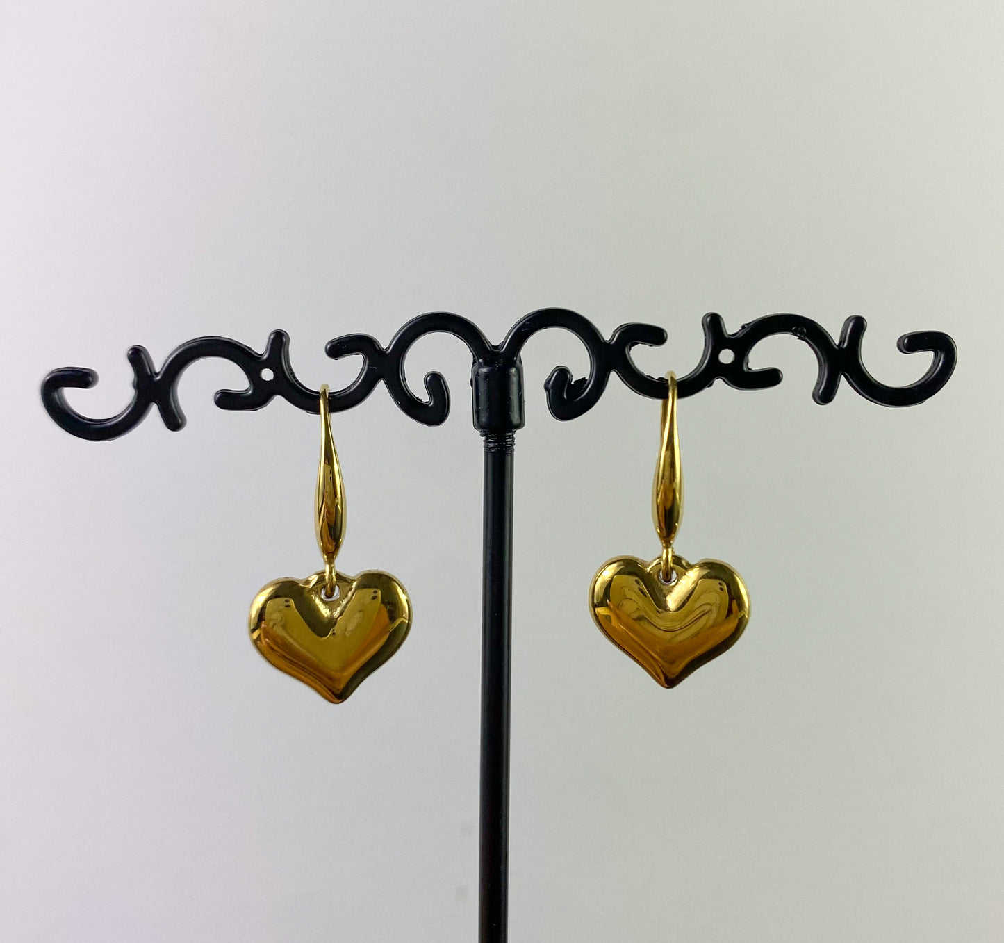 Gold plated LS pearl earrings