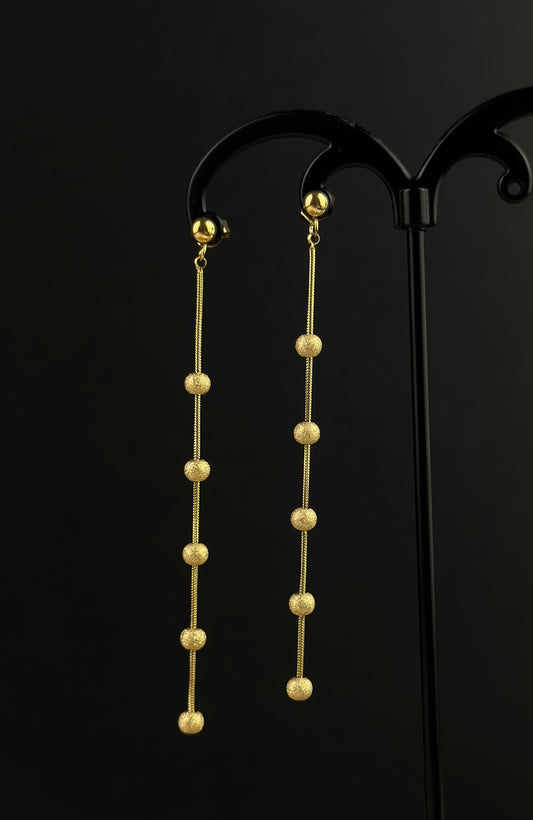 Round Tassel Earrings