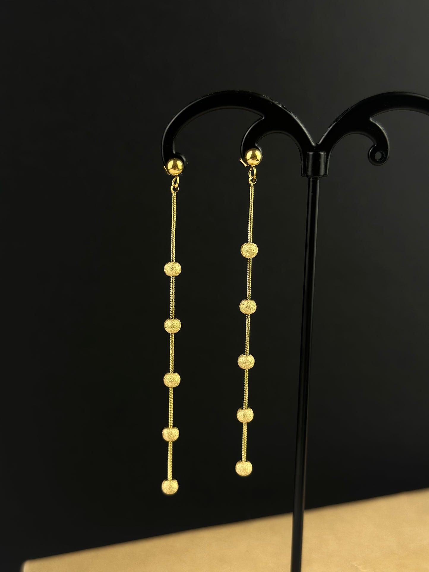 Round Tassel Earrings