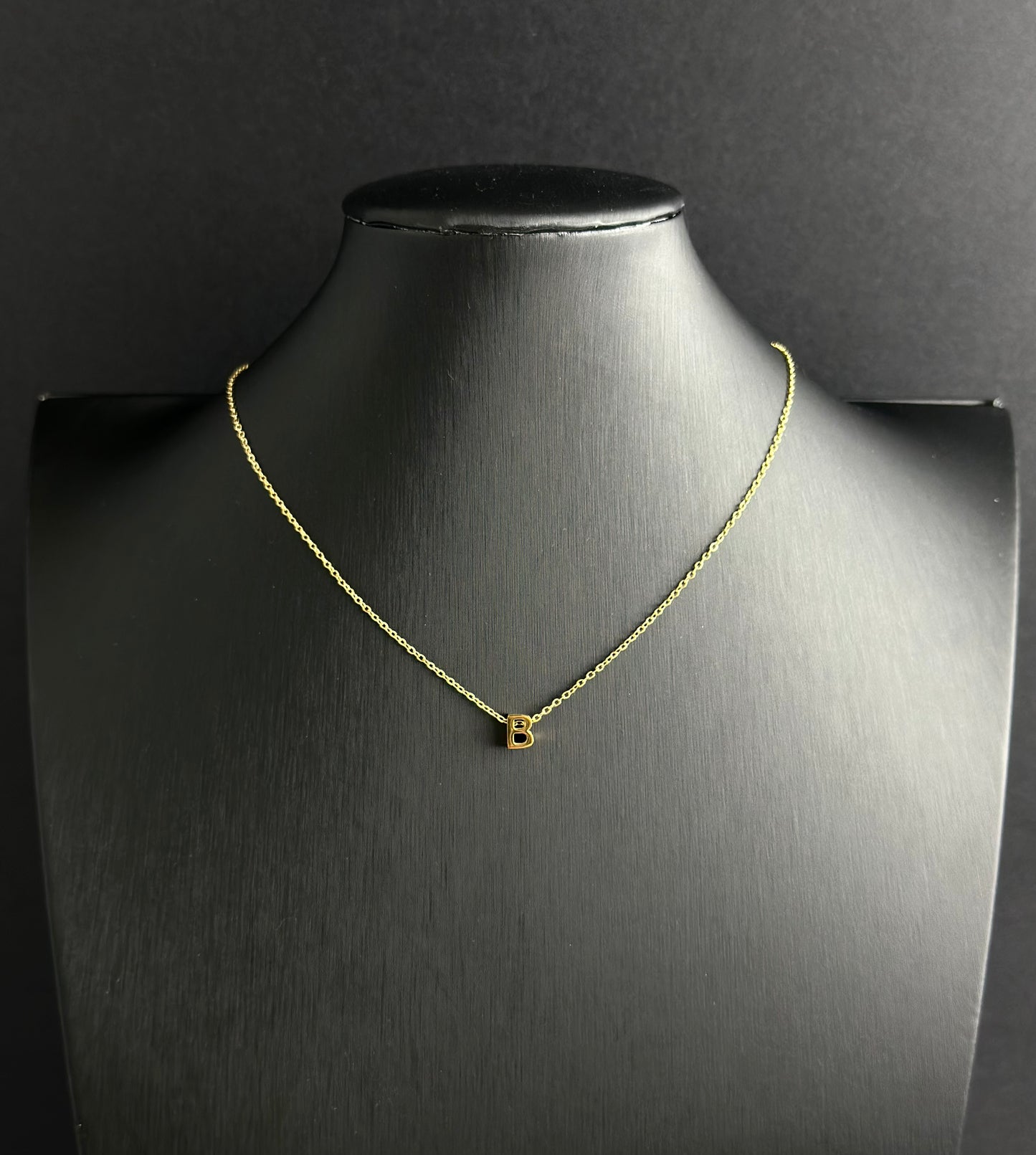 Letter Pendant Necklace