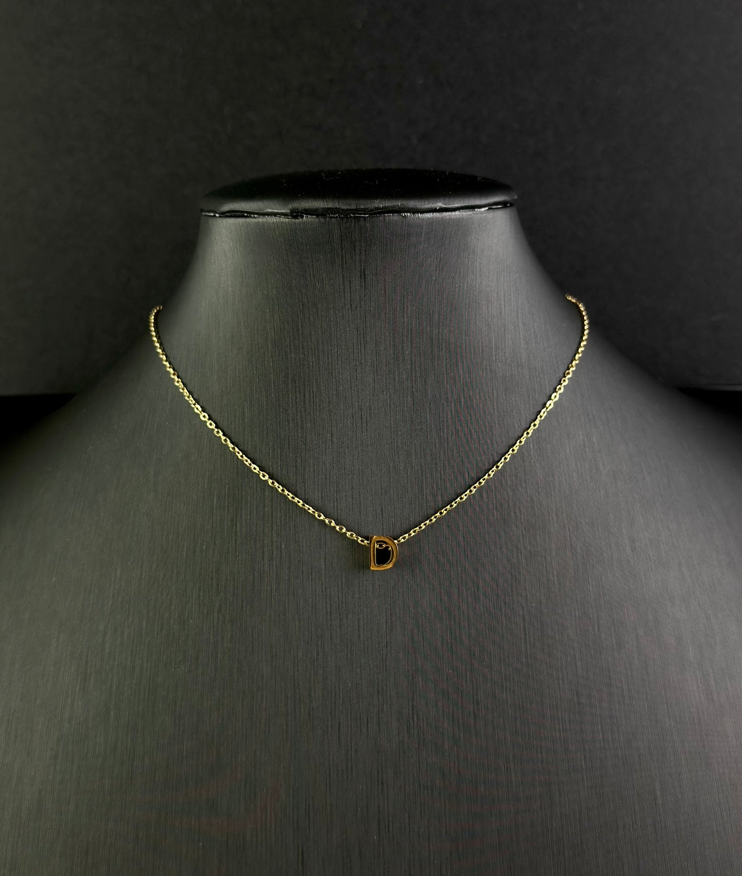 Letter Pendant Necklace
