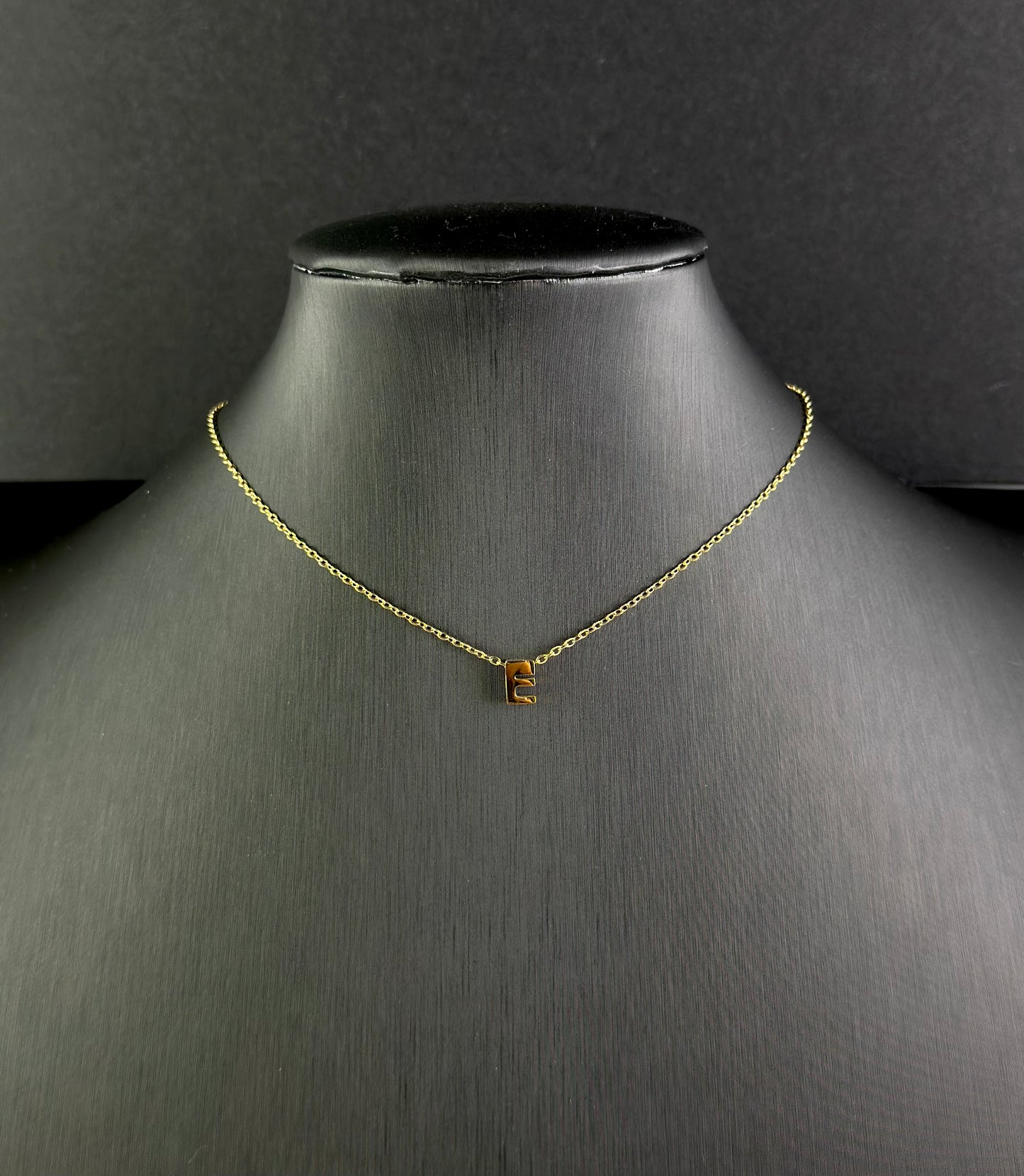 Letter Pendant Necklace