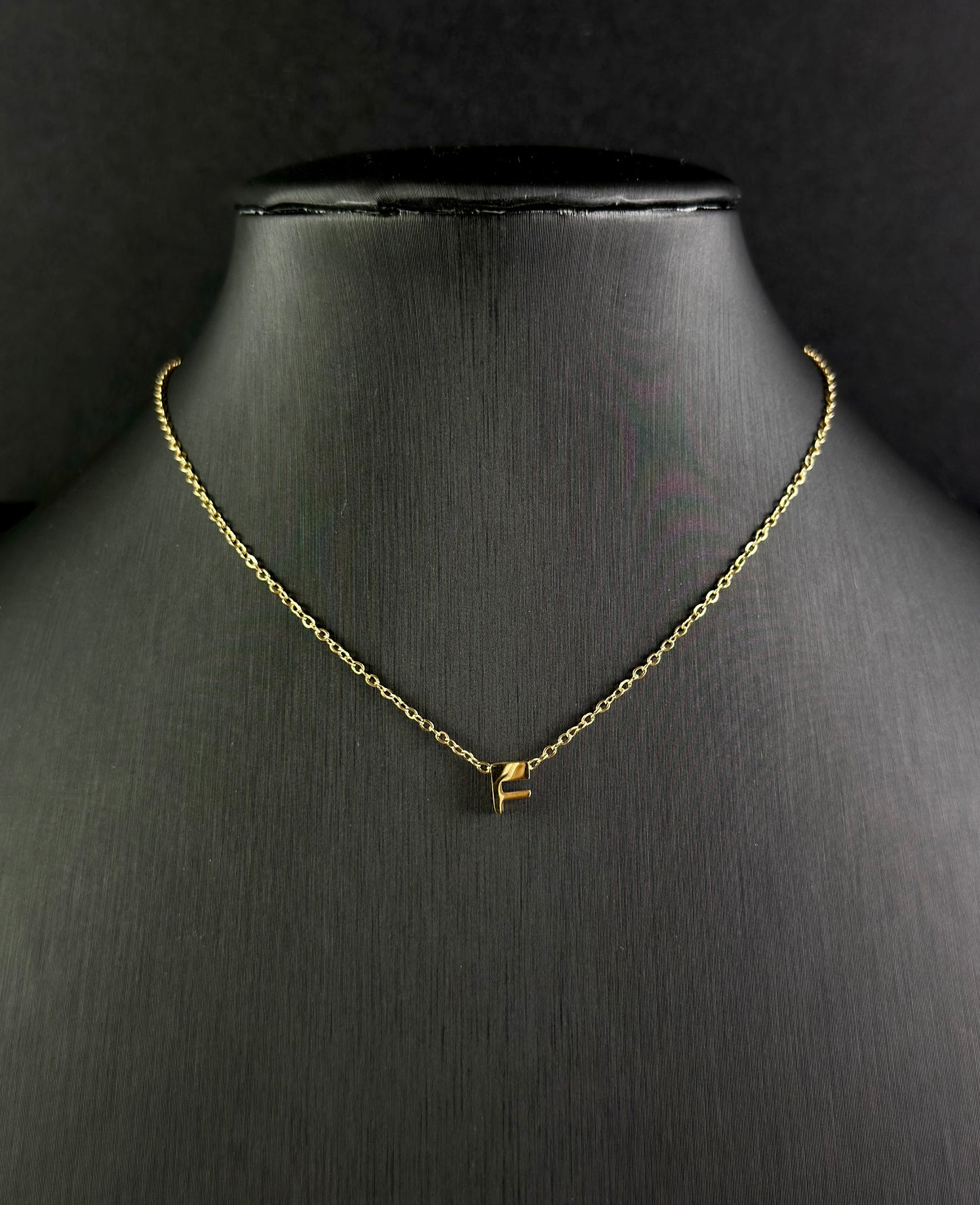 Letter Pendant Necklace