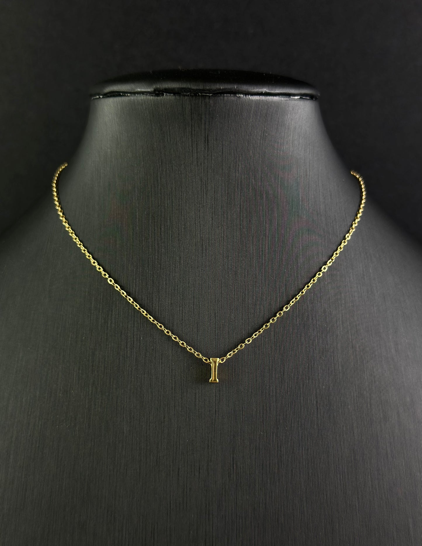 Letter Pendant Necklace