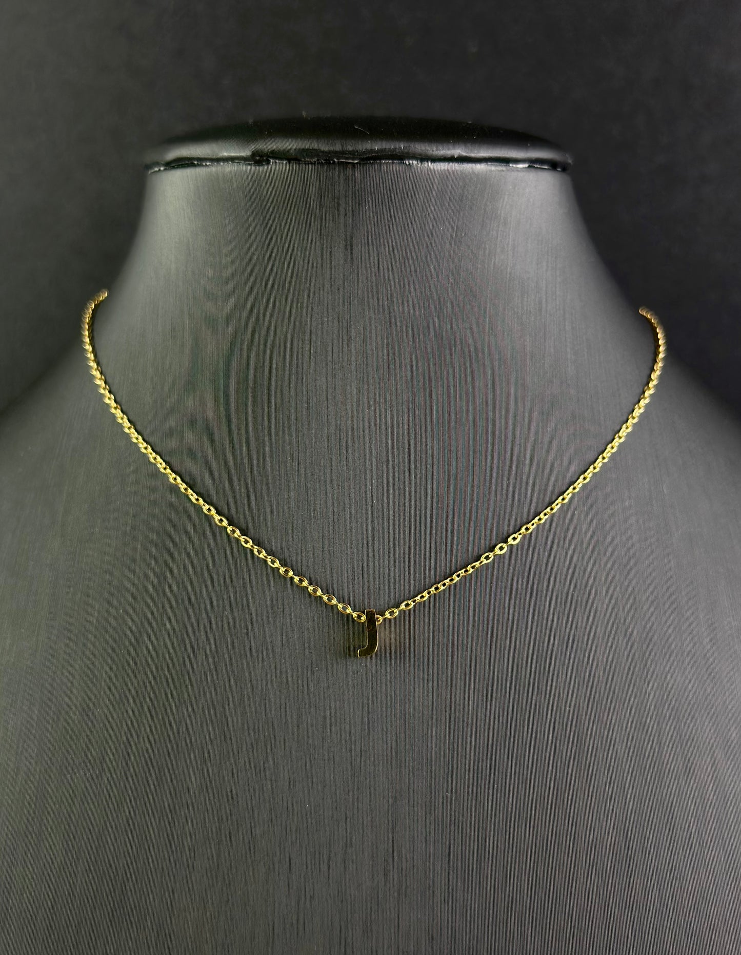 Letter Pendant Necklace