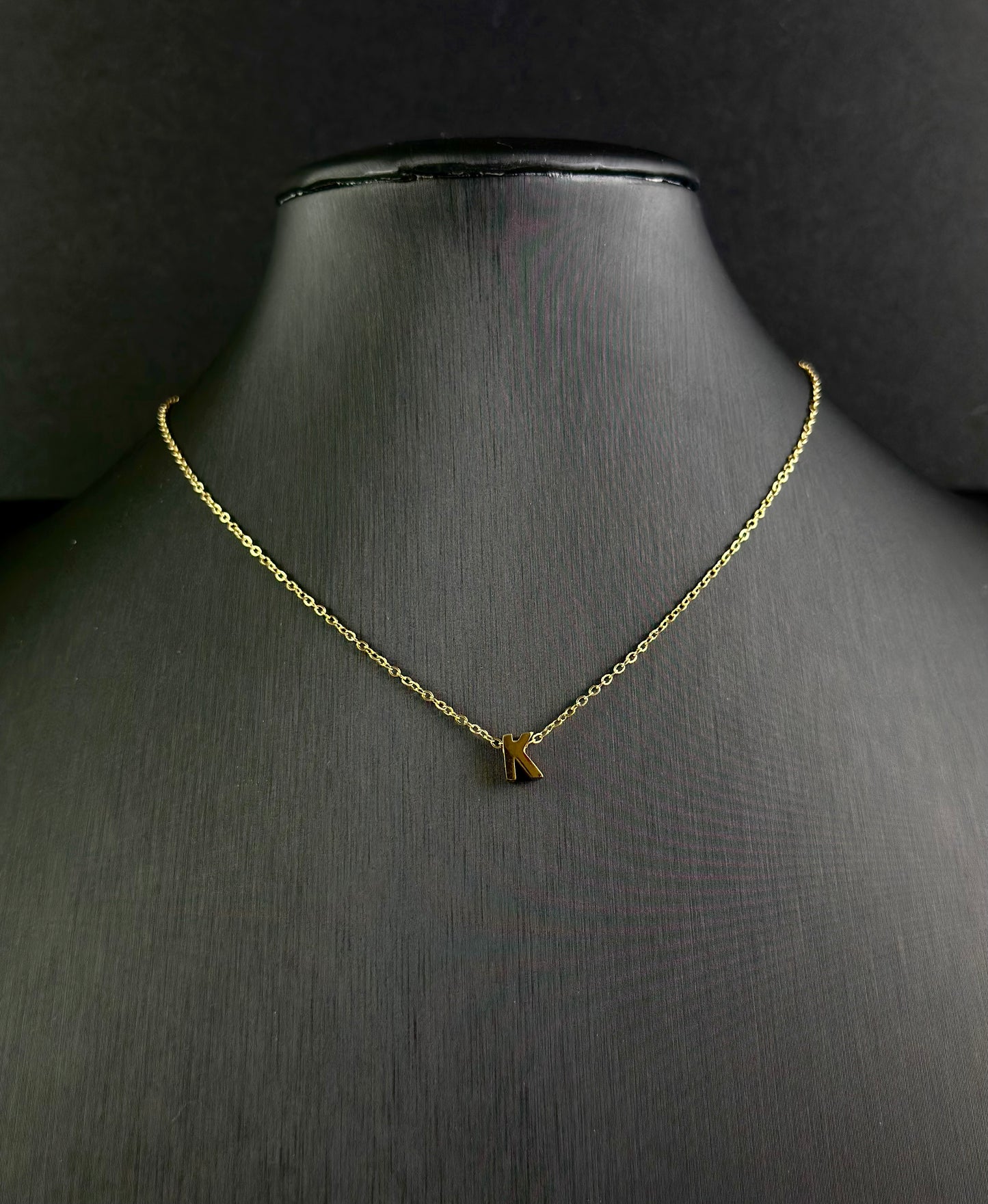 Letter Pendant Necklace
