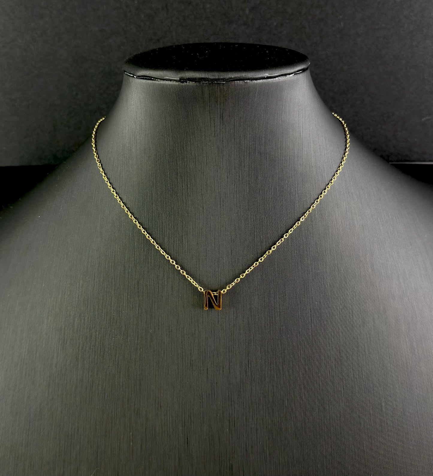 Letter Pendant Necklace