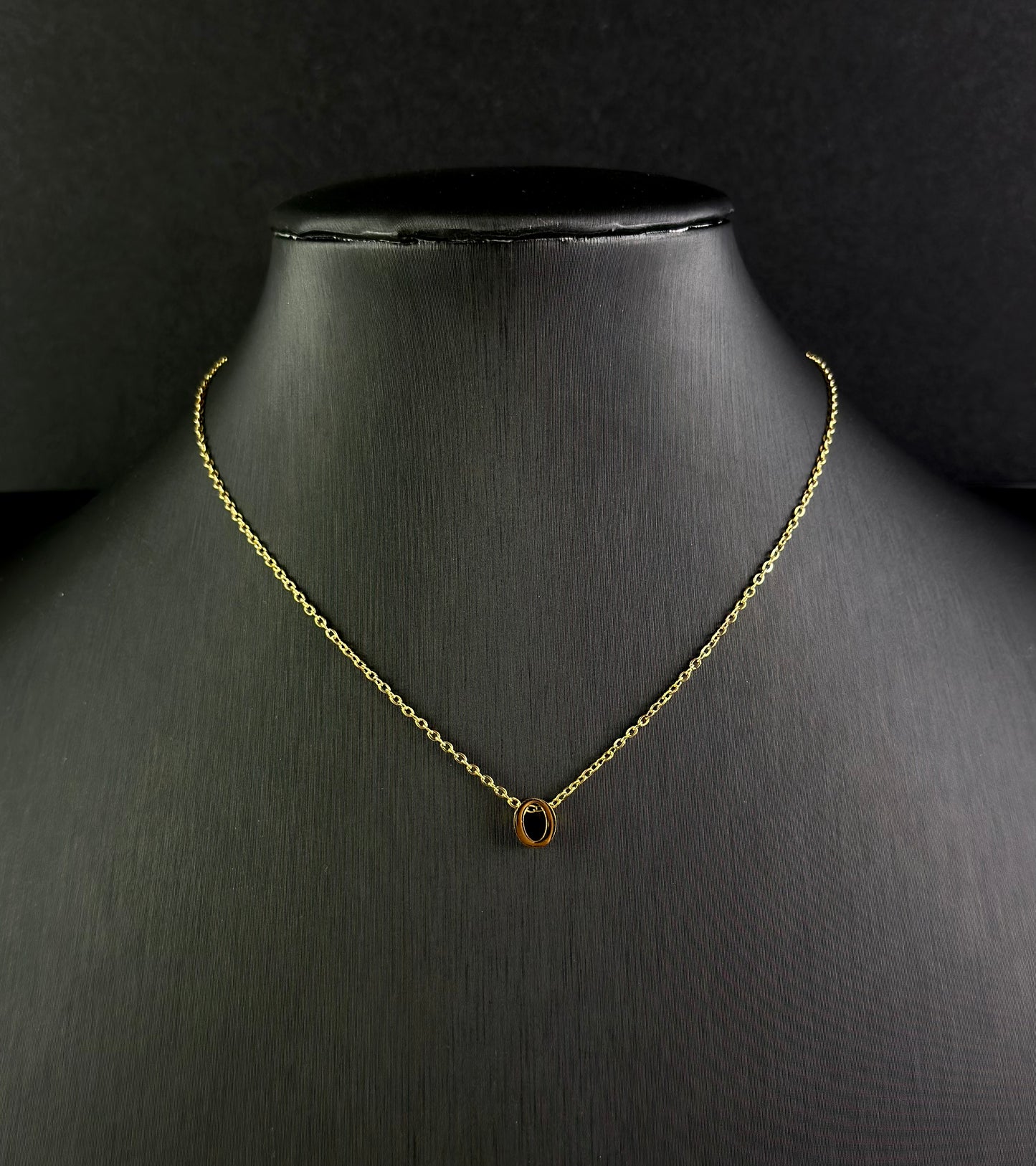 Letter Pendant Necklace
