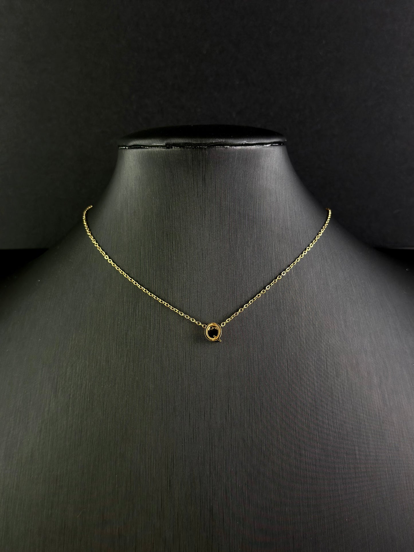 Letter Pendant Necklace