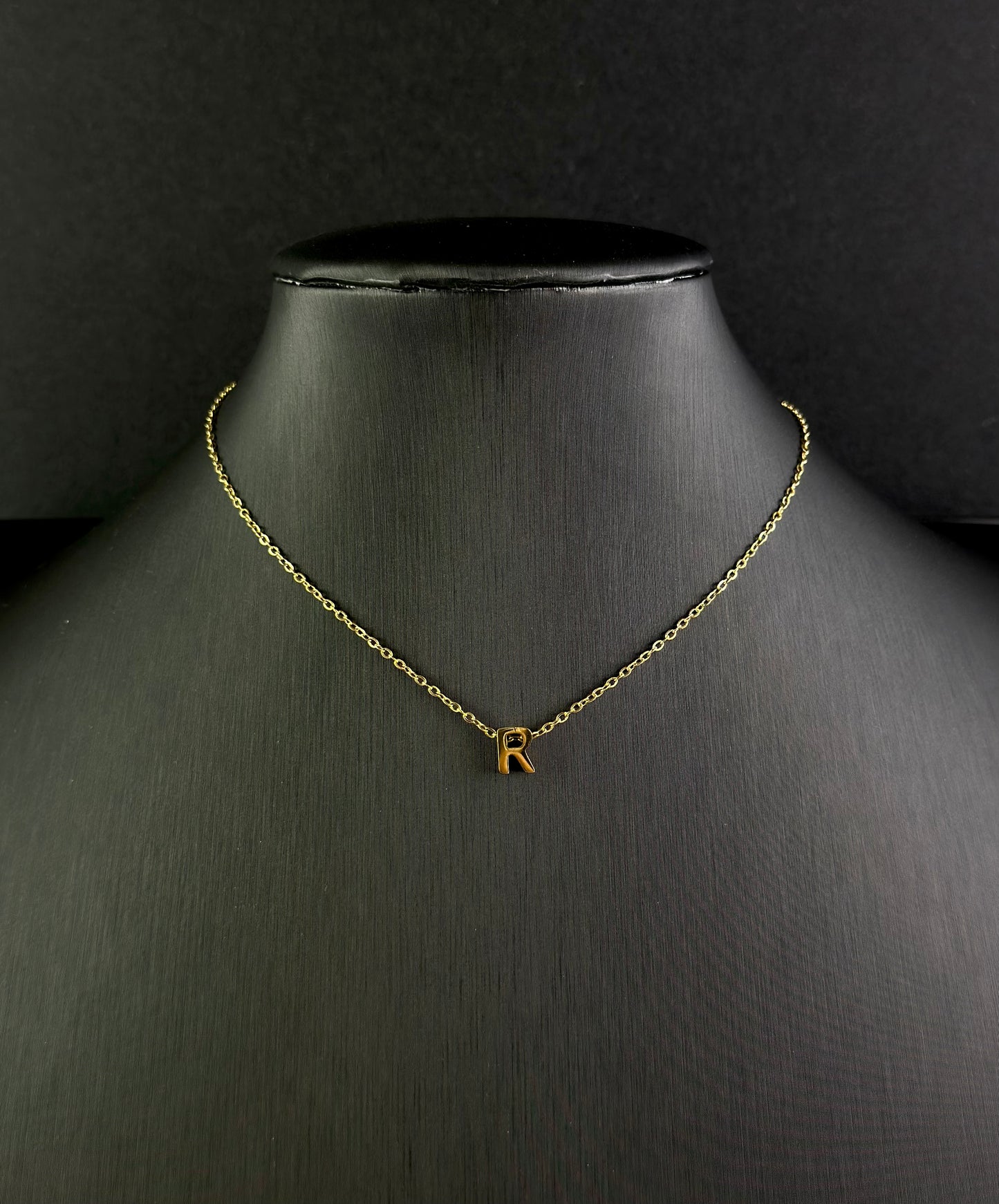 Letter Pendant Necklace