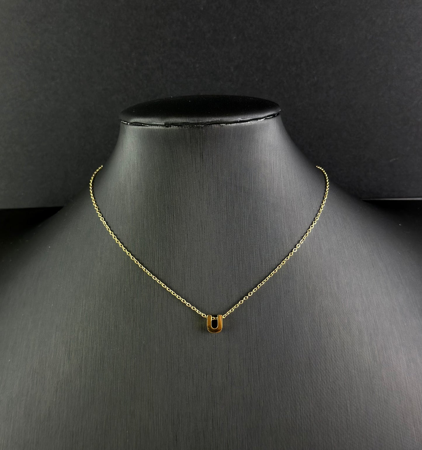 Letter Pendant Necklace