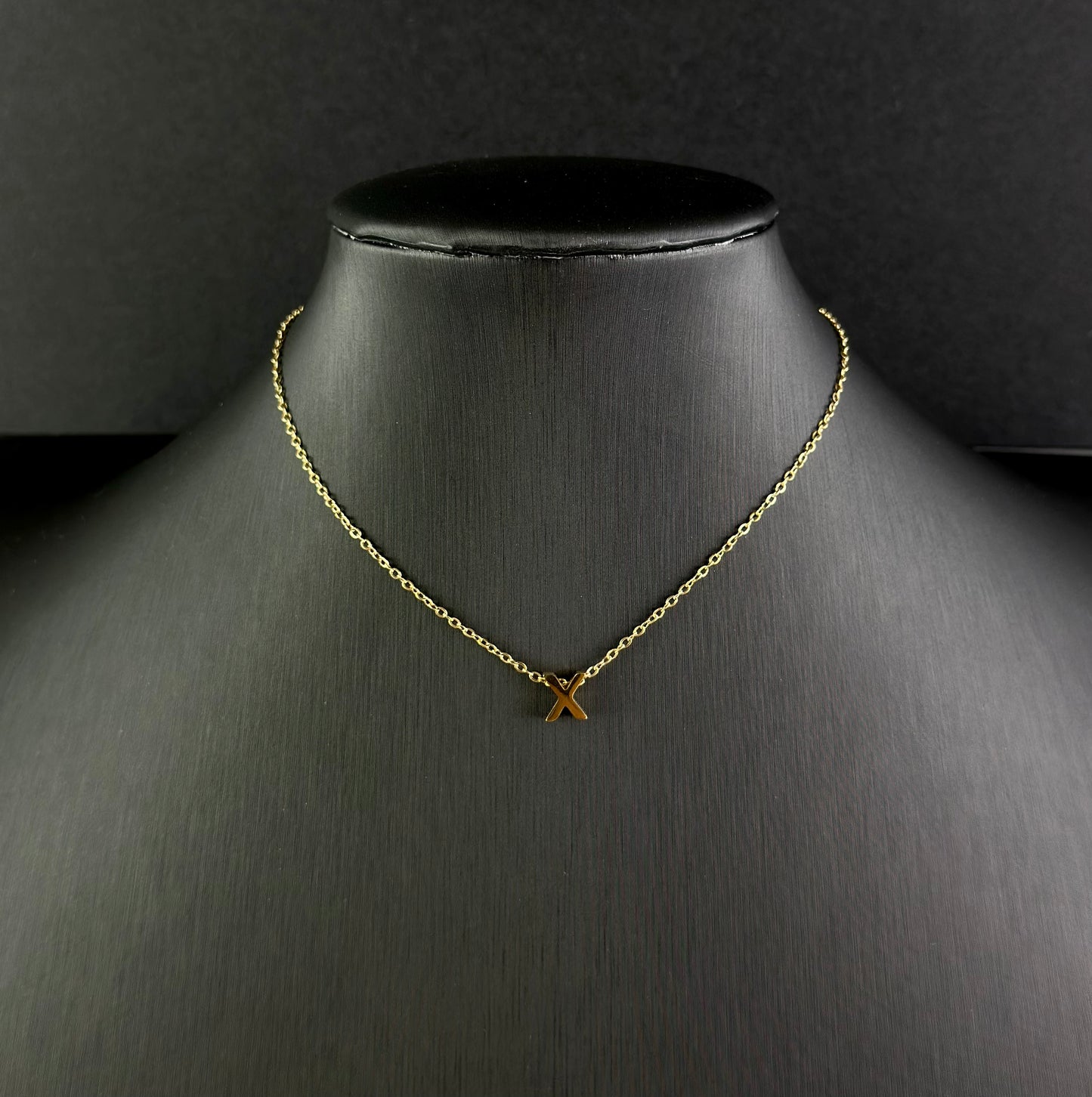 Letter Pendant Necklace