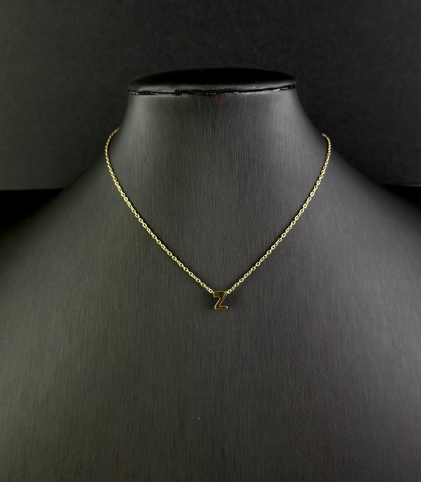 Letter Pendant Necklace