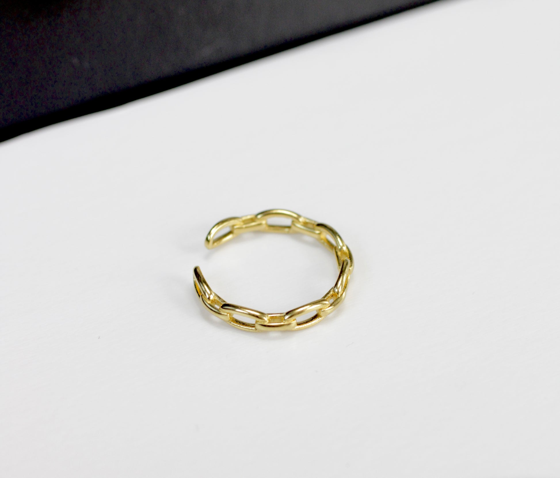 Gold plated with hoop earrings